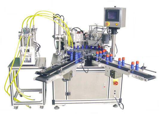 De multibestuurder Rotary Capping Machine, Plastic het Afdekken van 15BPM Machine van de Pijpennok